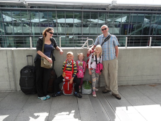 25 months on, Headed back where the adventure began - London Heathrow July 2012