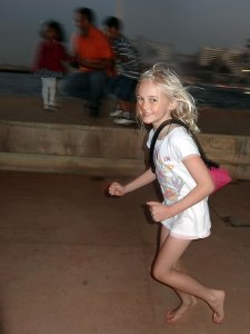 Zoe running