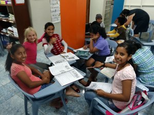 Zoe's last chance to join friends at the English Centre classes
