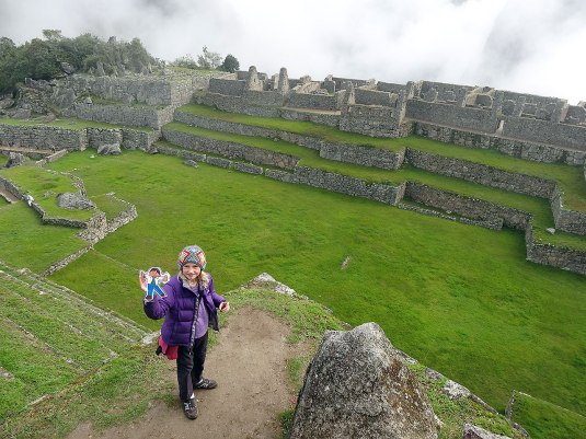 Exploring Machu Picchu with Flat Stanley