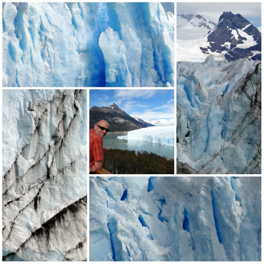 Colours and Patterns of Perito Merino Glacier Patagonia, Argentina